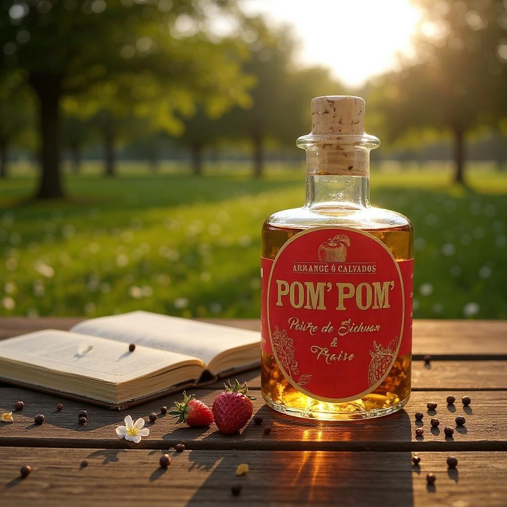 Fraise & Poivre de Sichuan - 20 cl